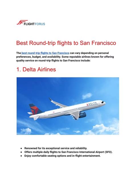 round trip tickets to san francisco.